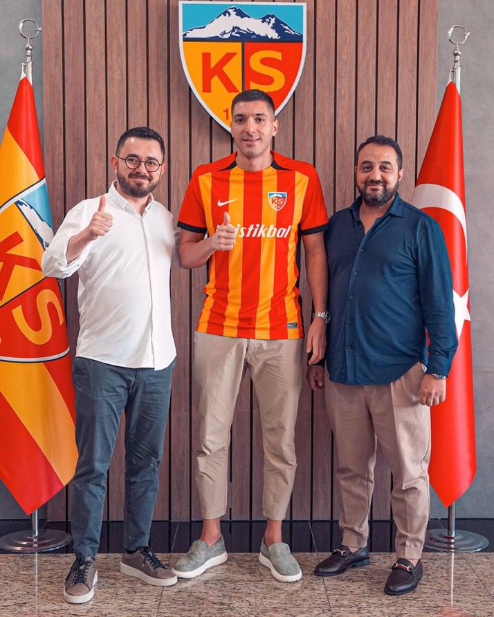 Kayserispor’da Mehdi Bourabi ile bir senelik anlaşma imzalandı