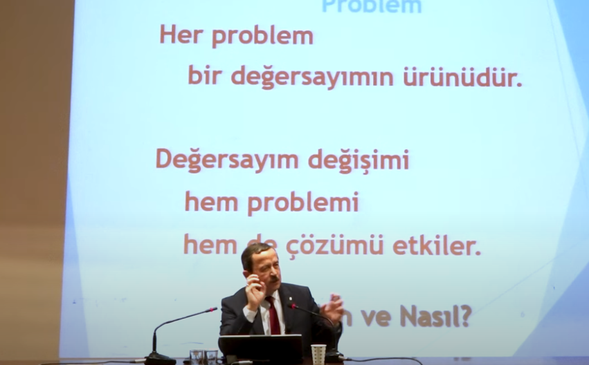 Kayseri'de Prof. Dr. Mete Gündoğan'dan Paradigma Değişimi Üzerine Konferans