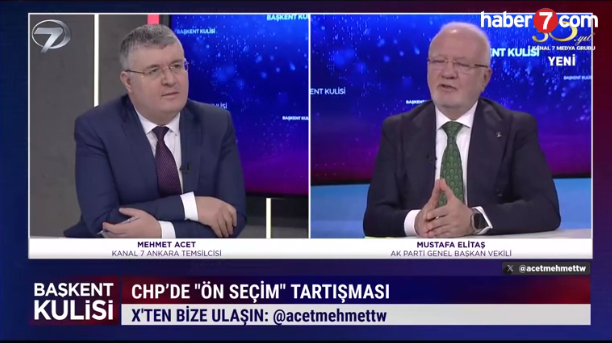 Mustafa Elitaş’tan Önemli Açıklamalar: "Seçmenin Mesajını Aldık, Tazelenme Sürecindeyiz"