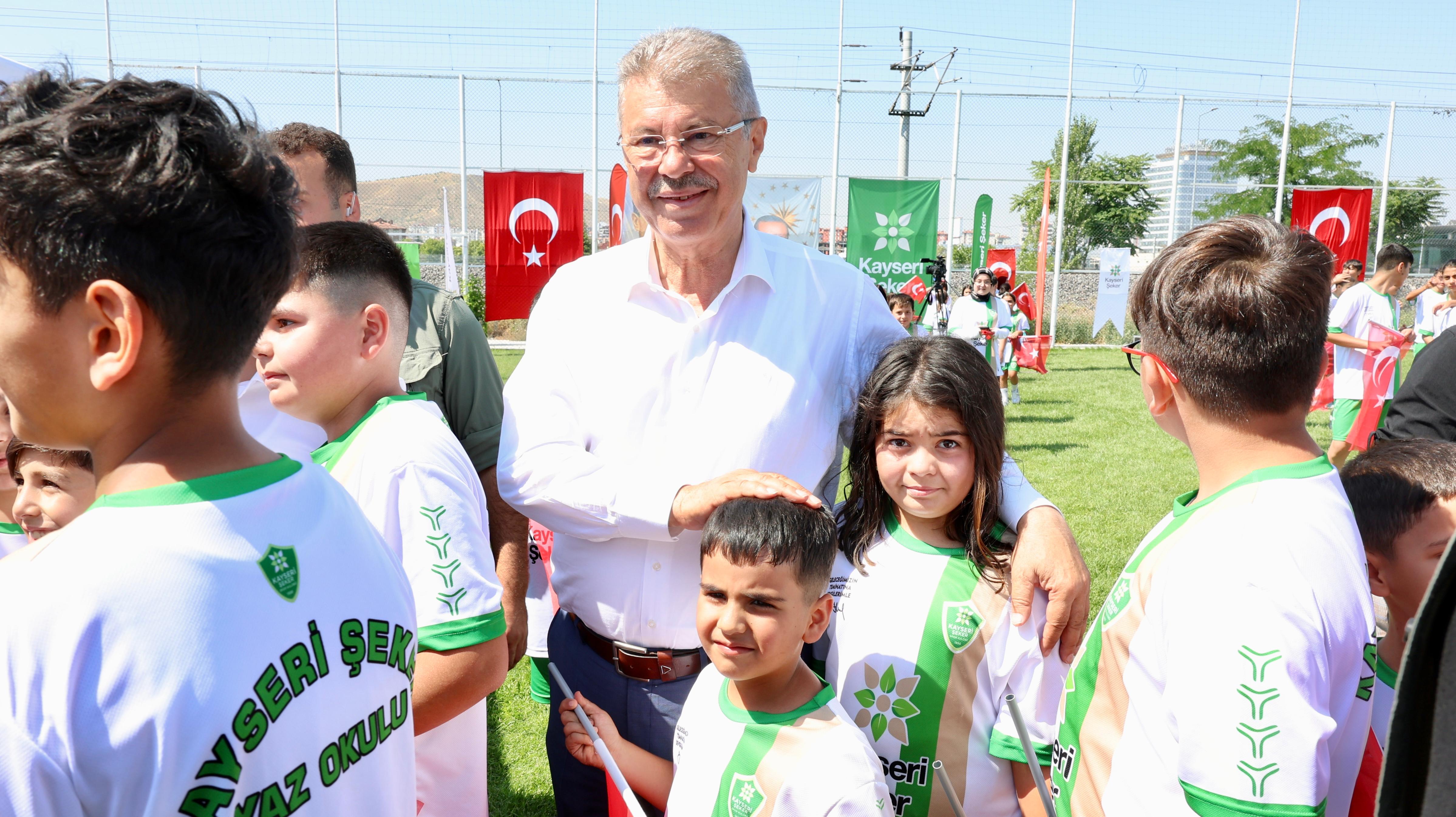 Kayseri Şekerspor 13. Yaz Okulu Açıldı