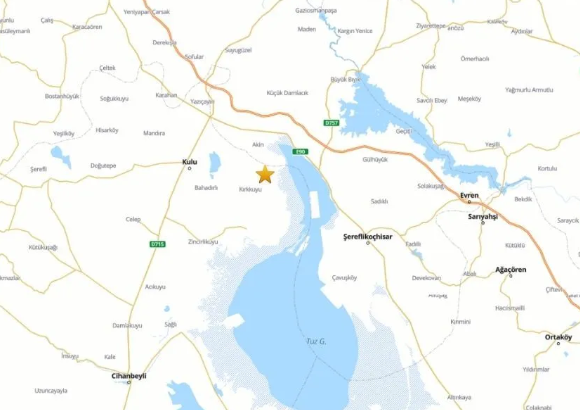Konya'nın Kulu İlçesinde 5,2 Büyüklüğünde Deprem: Kayseri ve Çevre İllerde Hissedildi