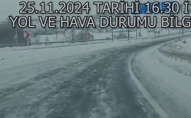 Kayseri ve Çevresinde Yoğun Kar Yağışı: Bazı Yollar Trafiğe Kapandı